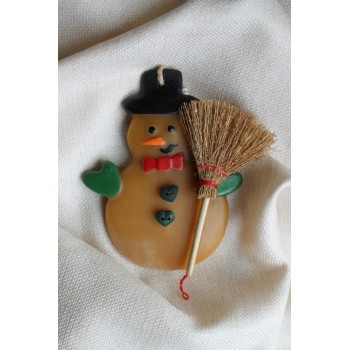 Decorated Festive Snowman